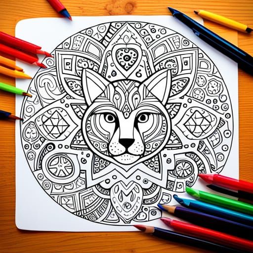 Delightful Animal Coloring Page for Kids