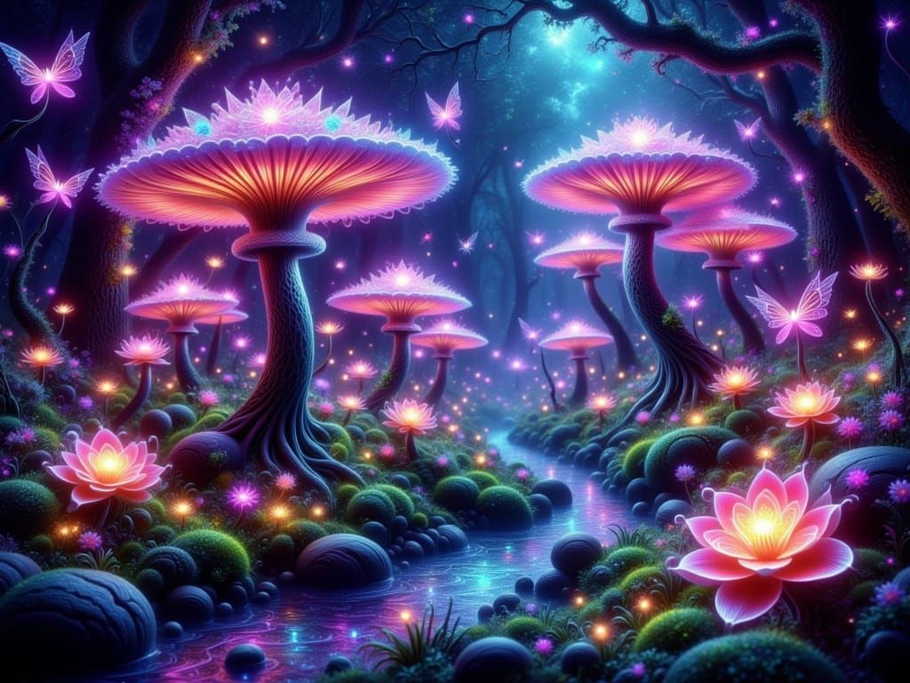 Mushroom forest 8