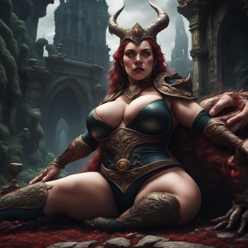 Strong Women in Detailed Fantasy Concept Art