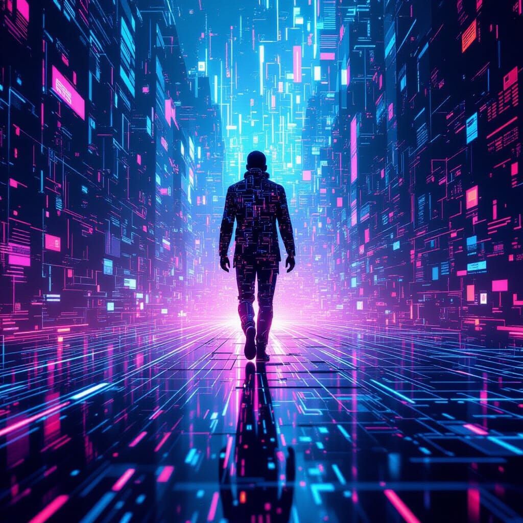 Digital Landscape of Human Entanglement and Resilience