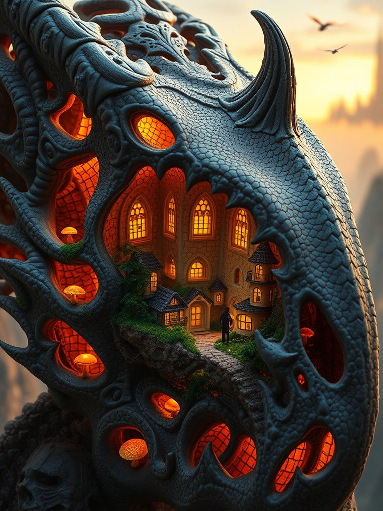 Dragon Skull Village