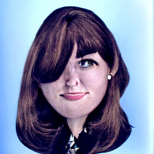 1960s Ad Agency Secretary Portrait