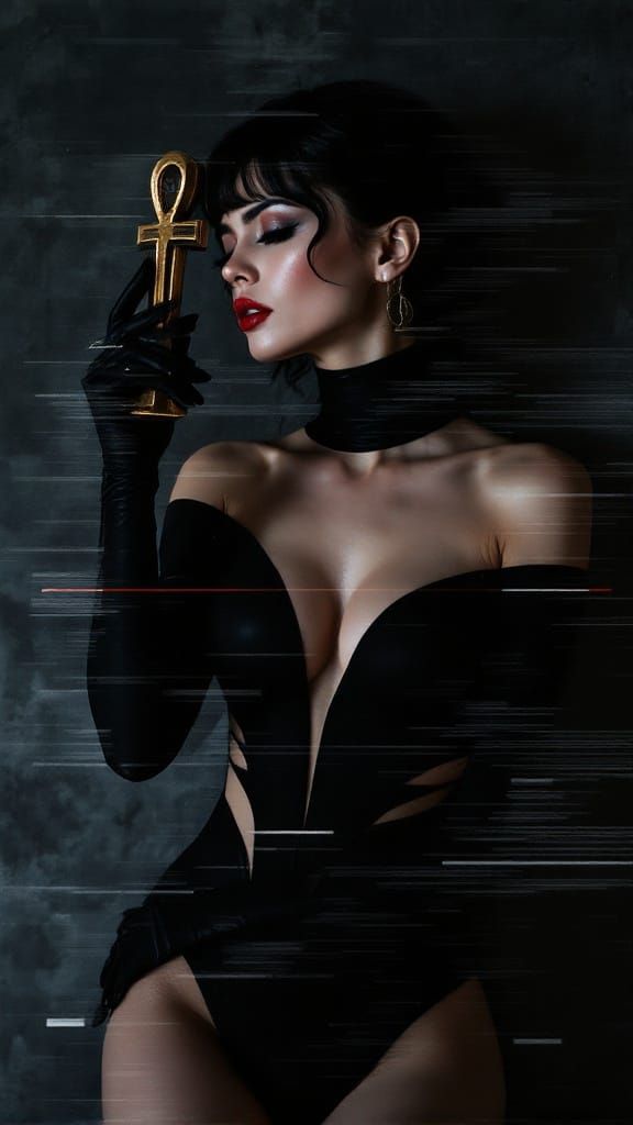 Sacred Code Contemplation in Noir