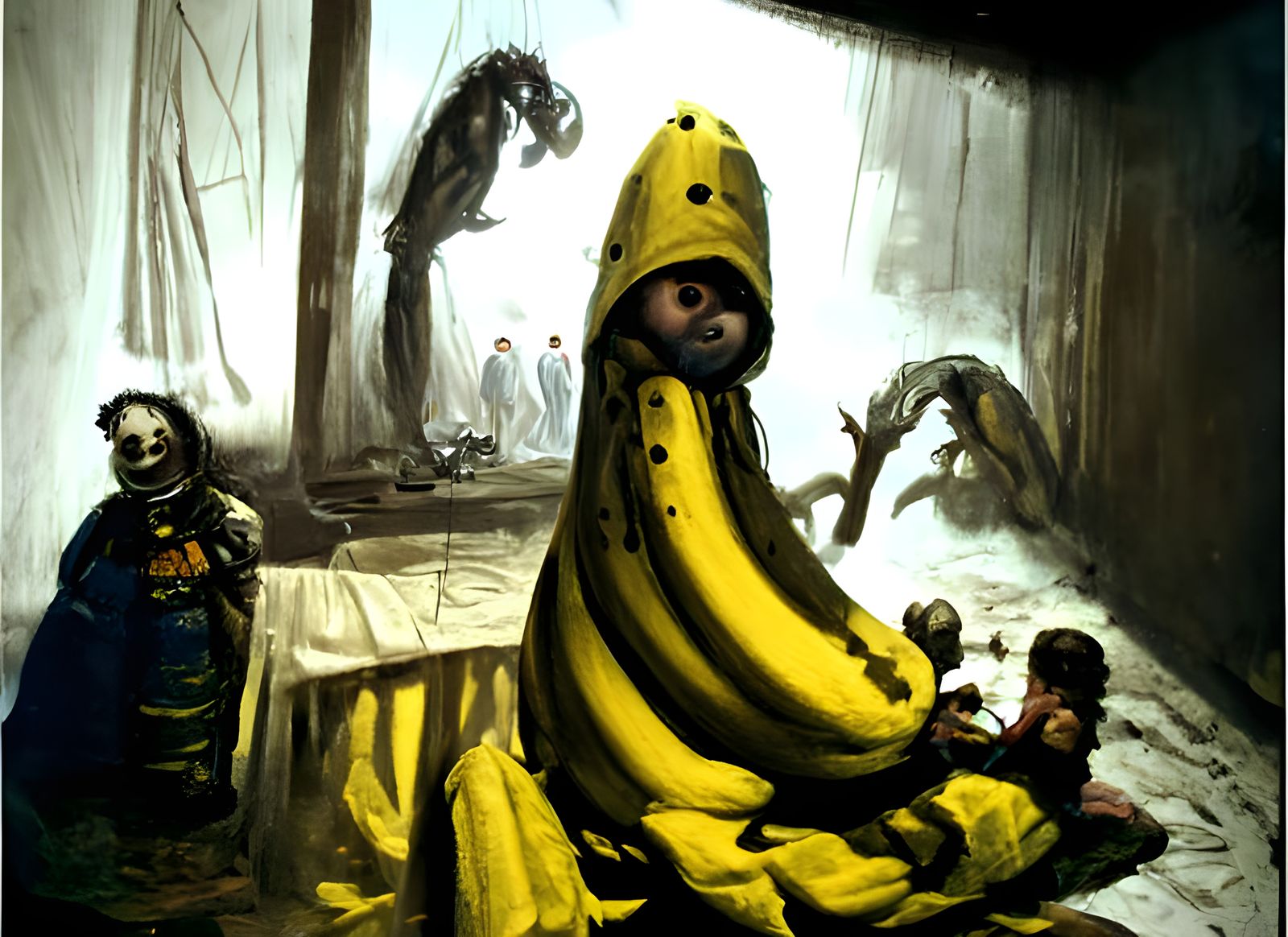 Horrific Bananas in Pajamas: Doré Style