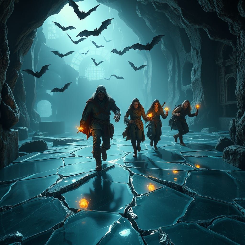 Adventurers on a Treacherous Glass Floor