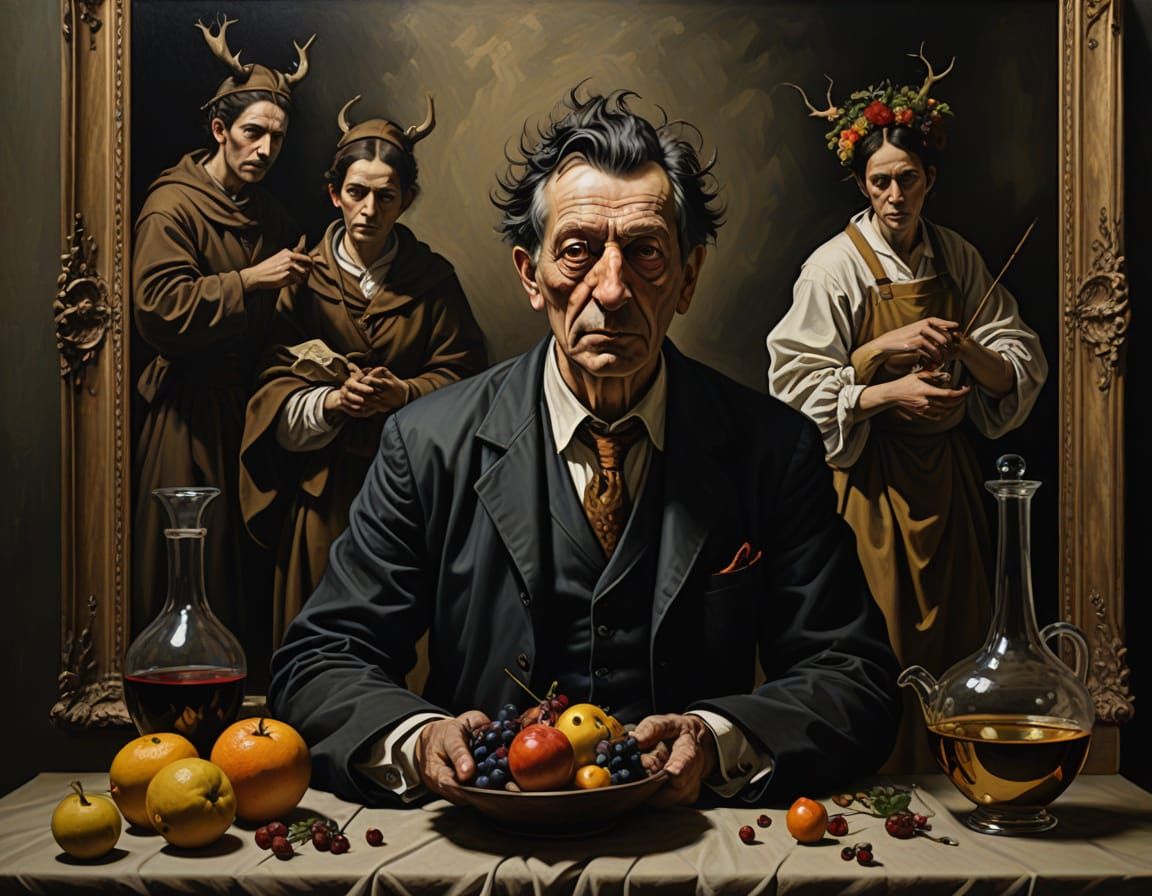 A Haunting Renaissance Portrait with Social Commentary