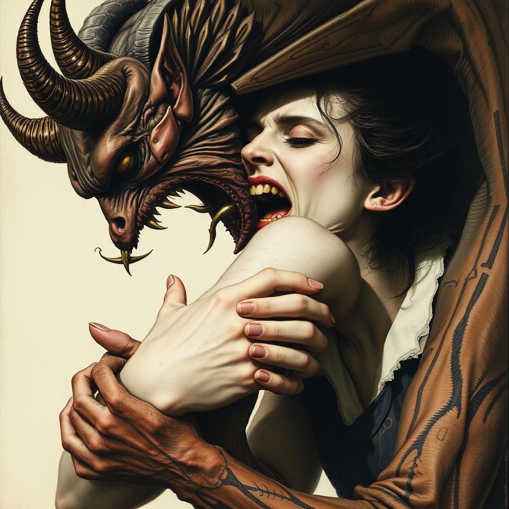 Surreal Horror: Devil's Grip, Gothic Art Style