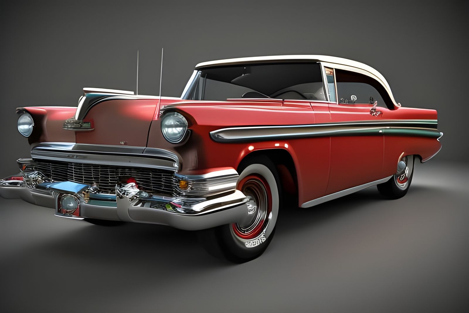 Cars, Back to the Past: Plymouth Fury 1954