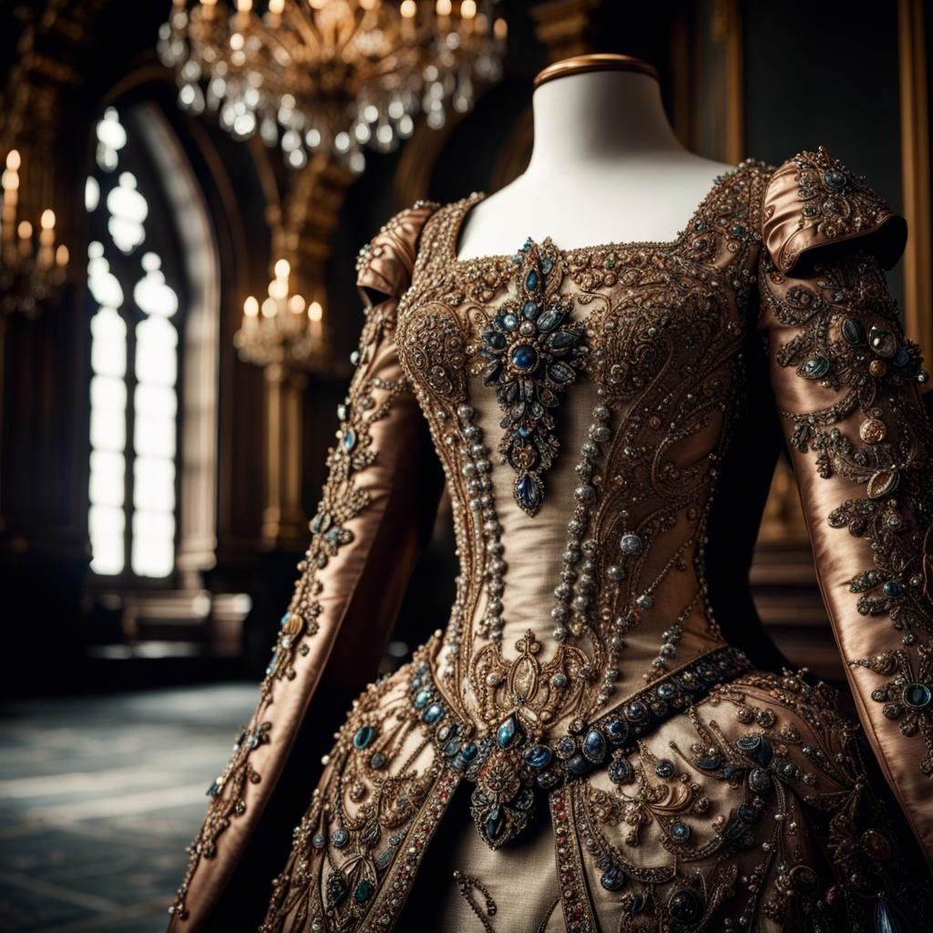Bejeweled Gown Fit for a Modern Anne Boleyn