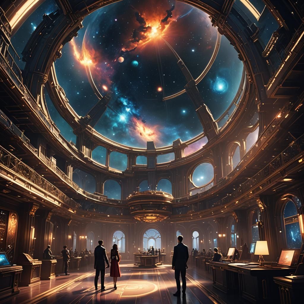 World Prom in Space: Dark Fantasy Concept Art