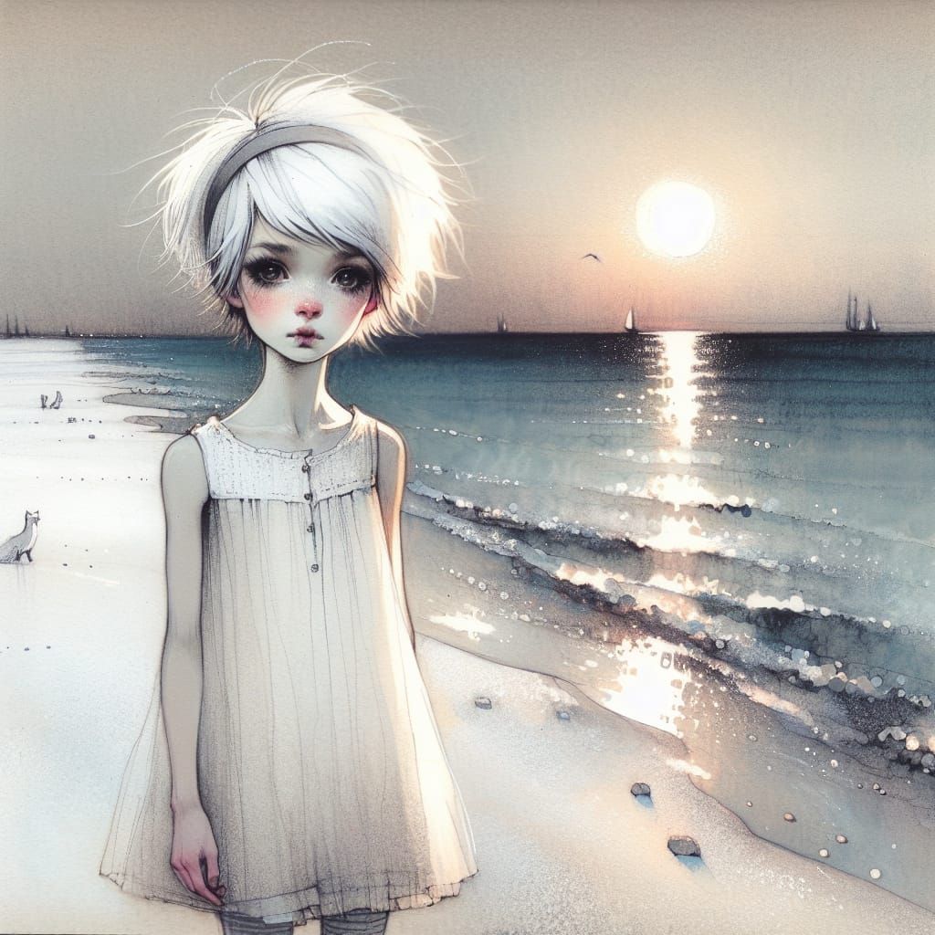 Girl in White 05