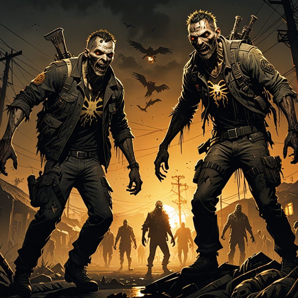 Dying Light: Apex Night Hunter Zombie at Midnight