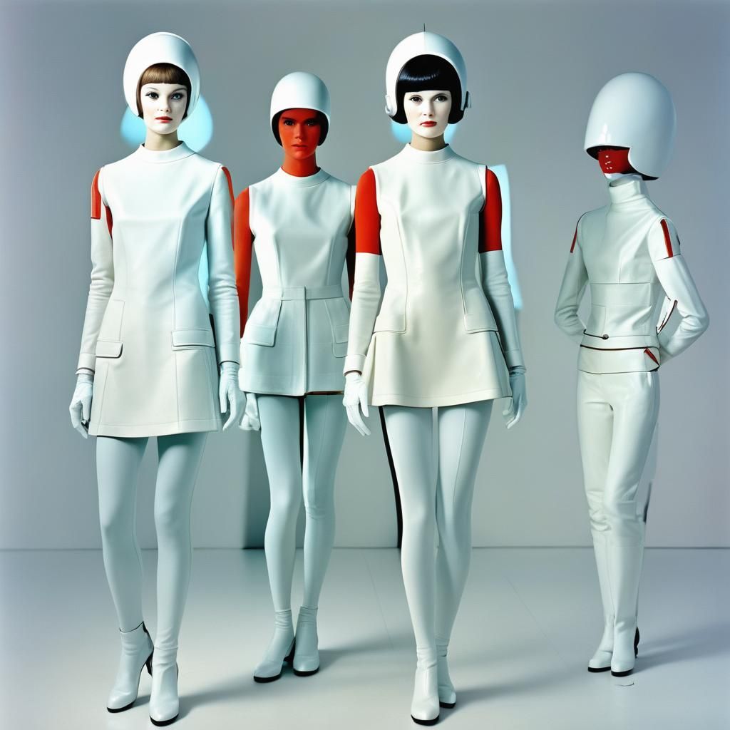 Futuristic Fashion Design Inspired by Courrèges