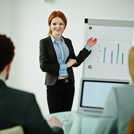 AI Generated Image of a Presentation