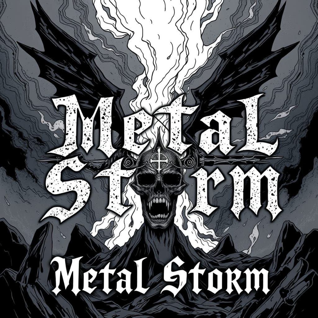 Metal Storm Playlist Cover Art