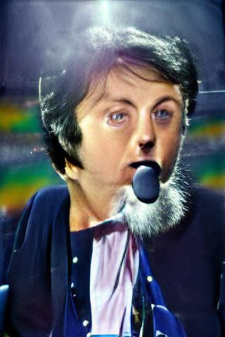 Realistic Portrait of Paul McCartney