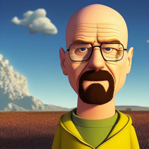 Breaking Bad Reimagined: 3D Digital Art