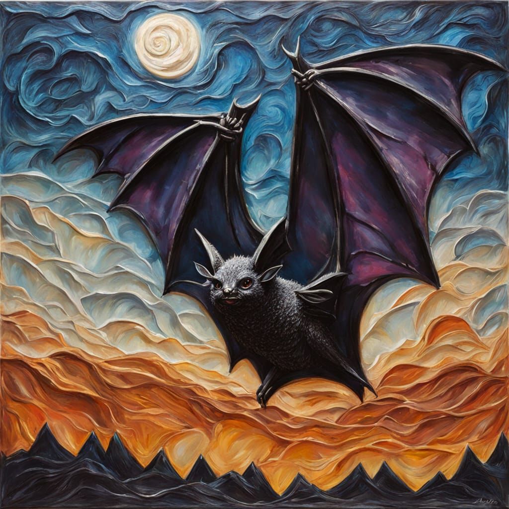 Bat at night