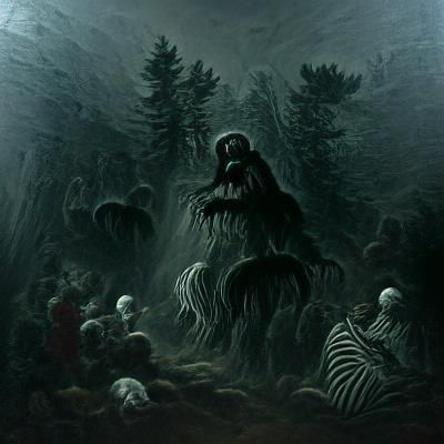 Scary Dark Forest