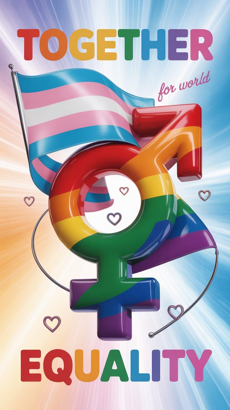 Vibrant Movie Poster for World Equality