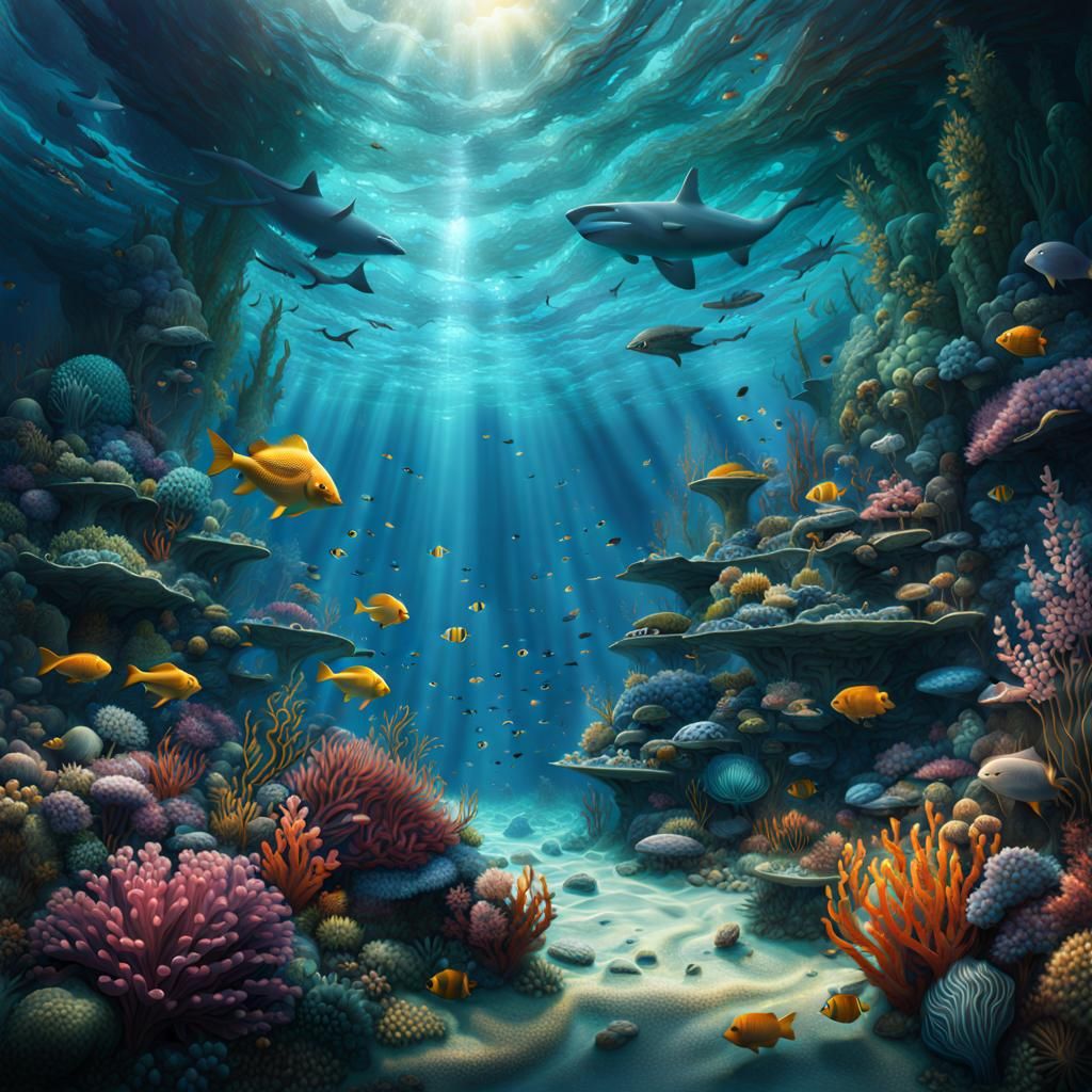 Underwater .