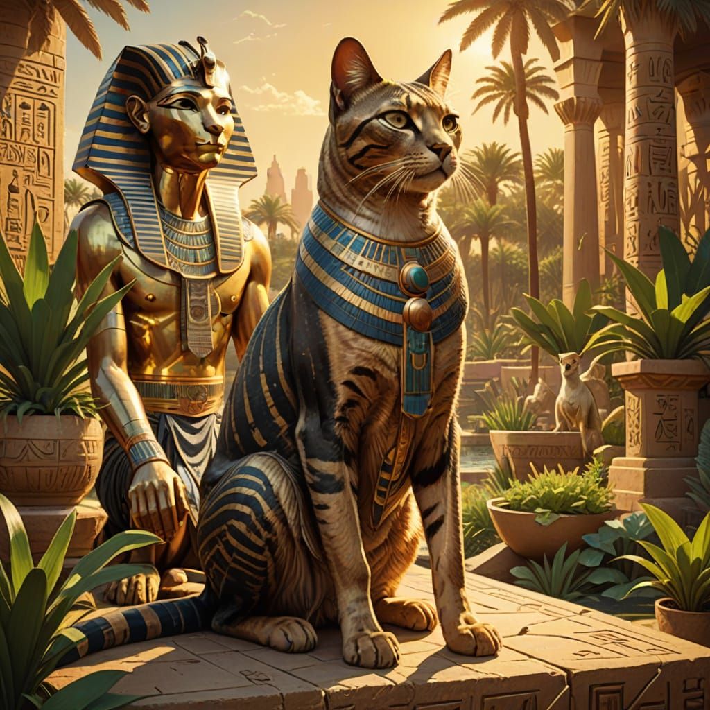 Sacred Egyptian Animals 🐈,
