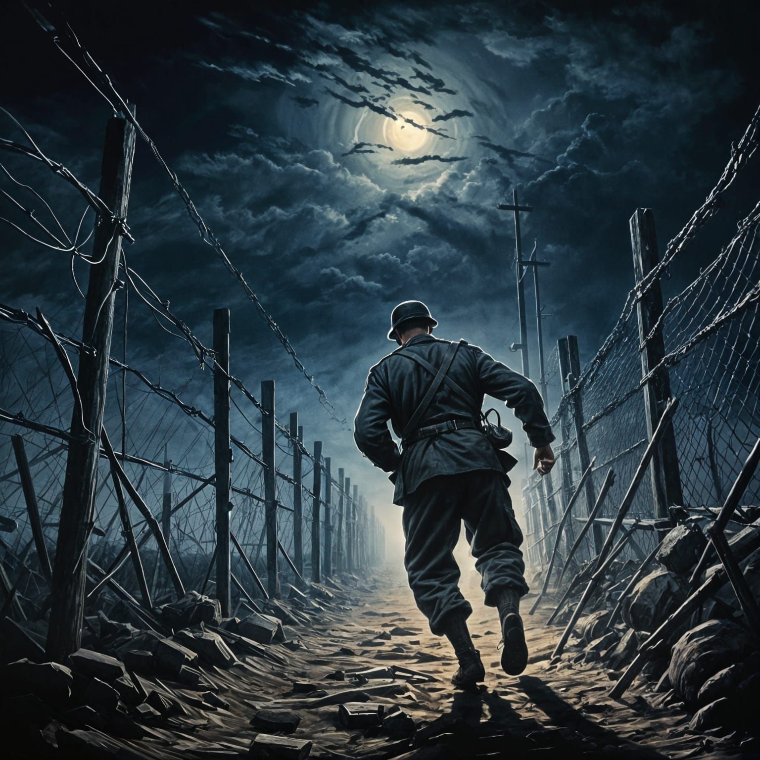 Epic WWII Prisoner Escape at Night
