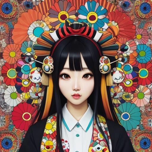 style of Takashi Murakami