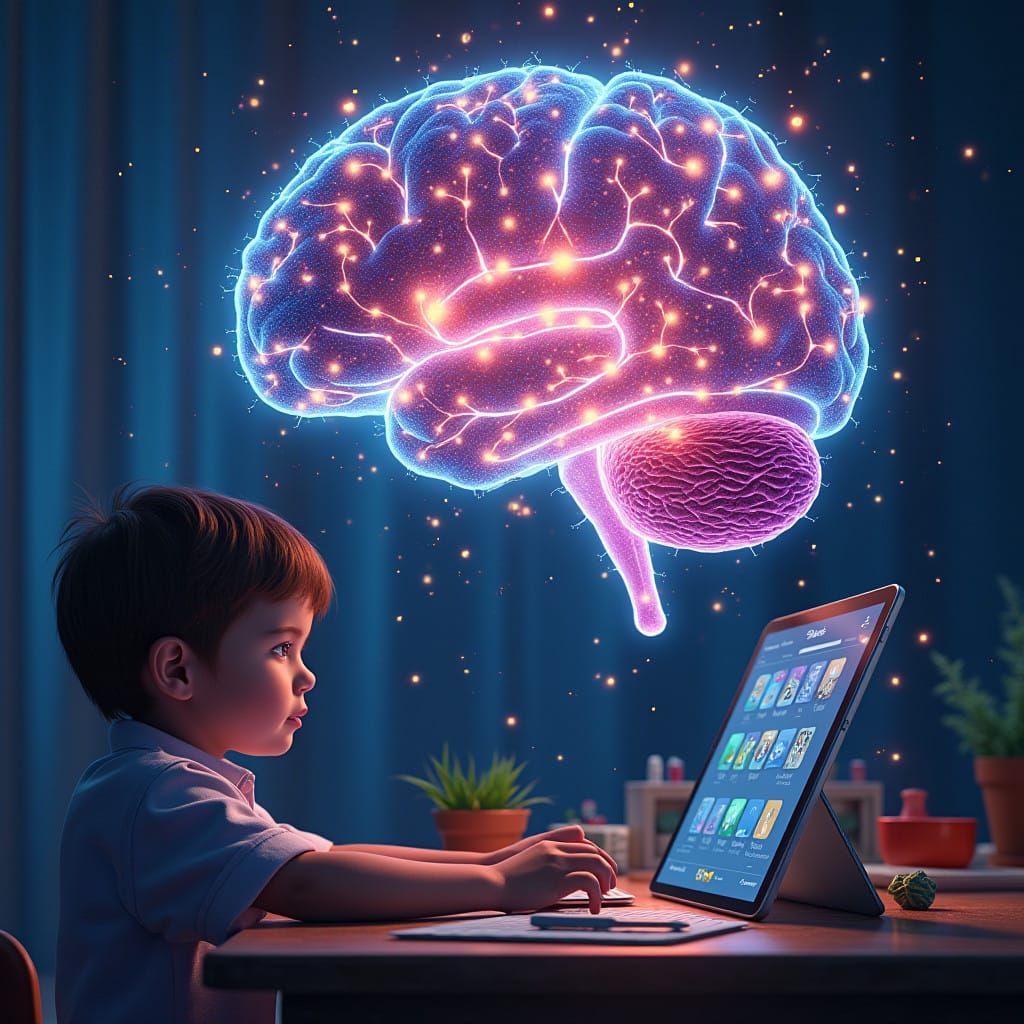 Brain Connections Illuminated in Neuroplasticity