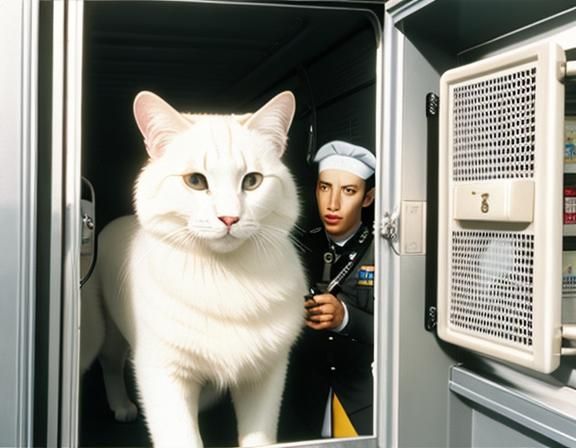 Surreal Custody: An AI-Generated Cat