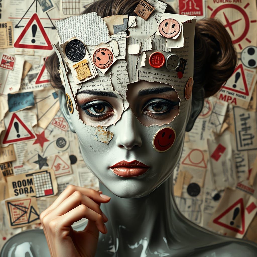 Fragile Identity Shattered by Social Expectations