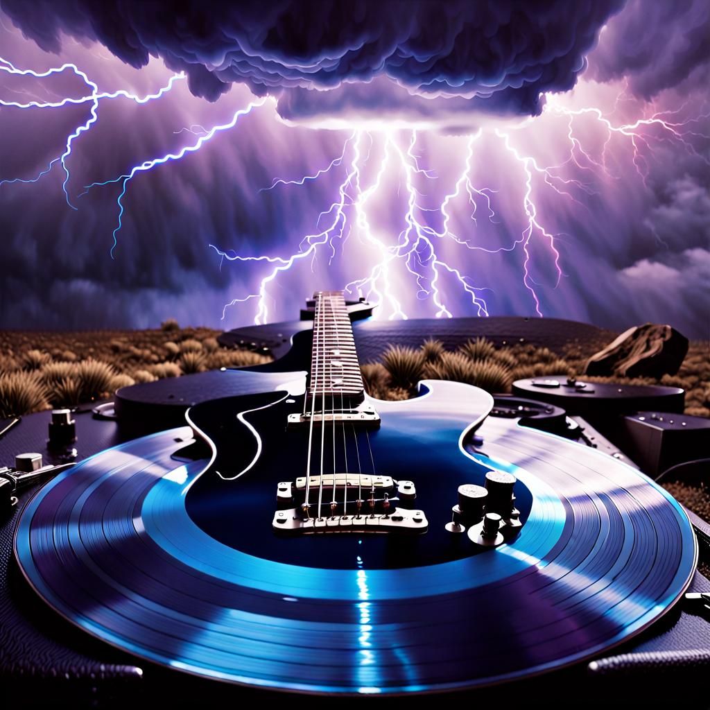 Rock and Roll Never Die Vinyl Cover Art