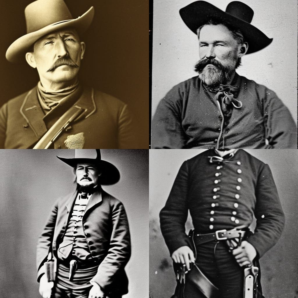 Old West City Marshal: A Faded Photograph