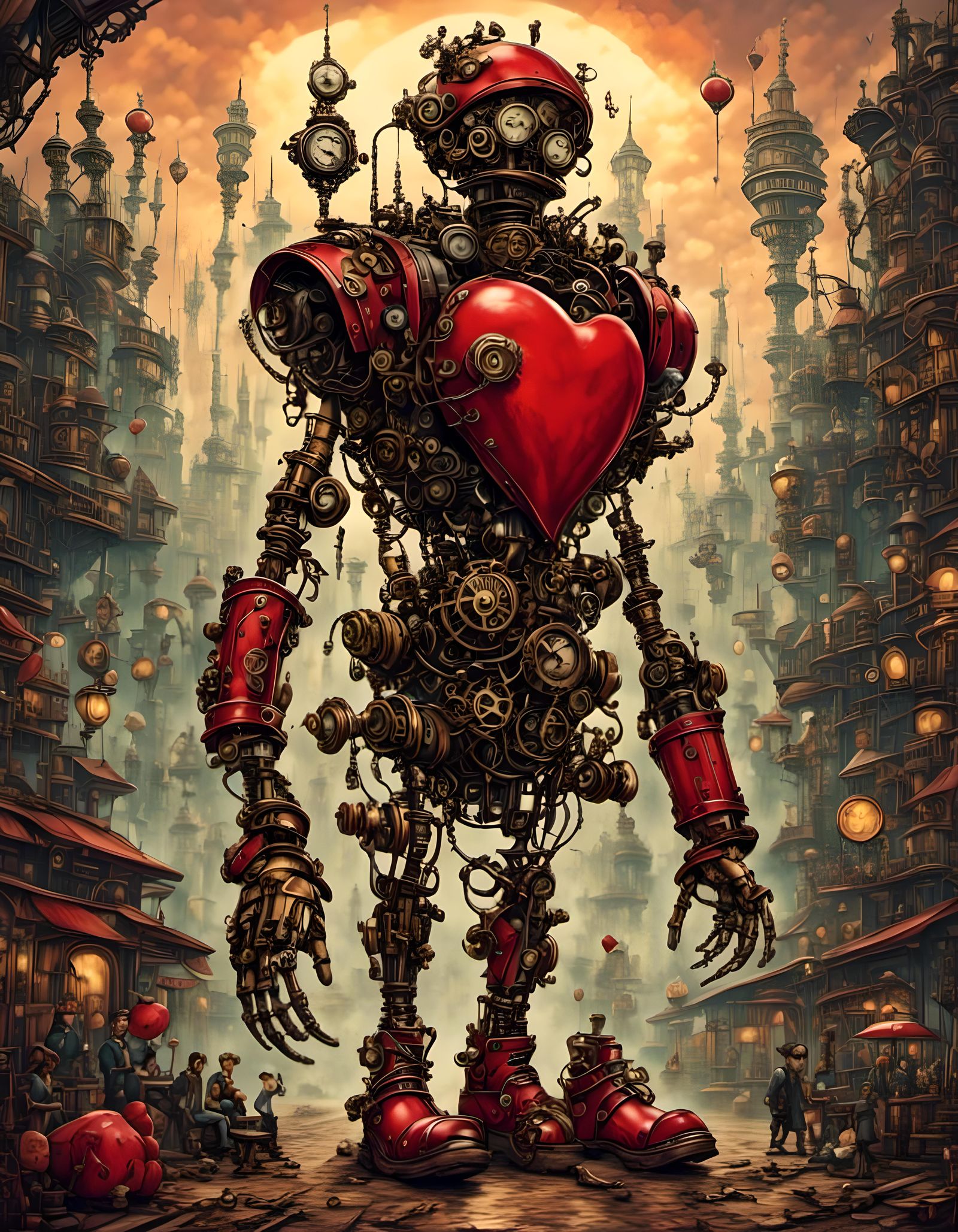 The Steampunk Tin Man of Oz
