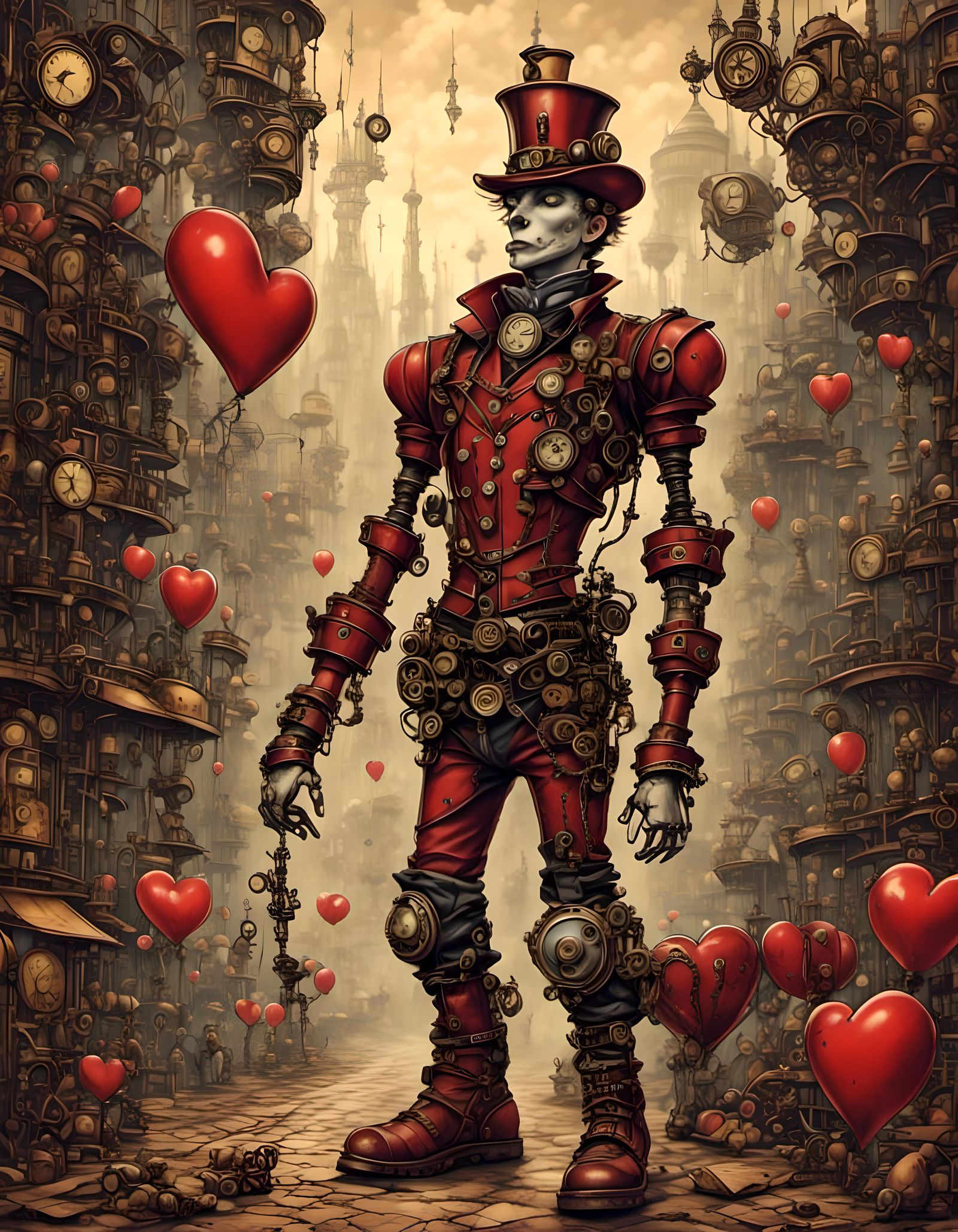 The Steampunk Tin Man of Oz 2
