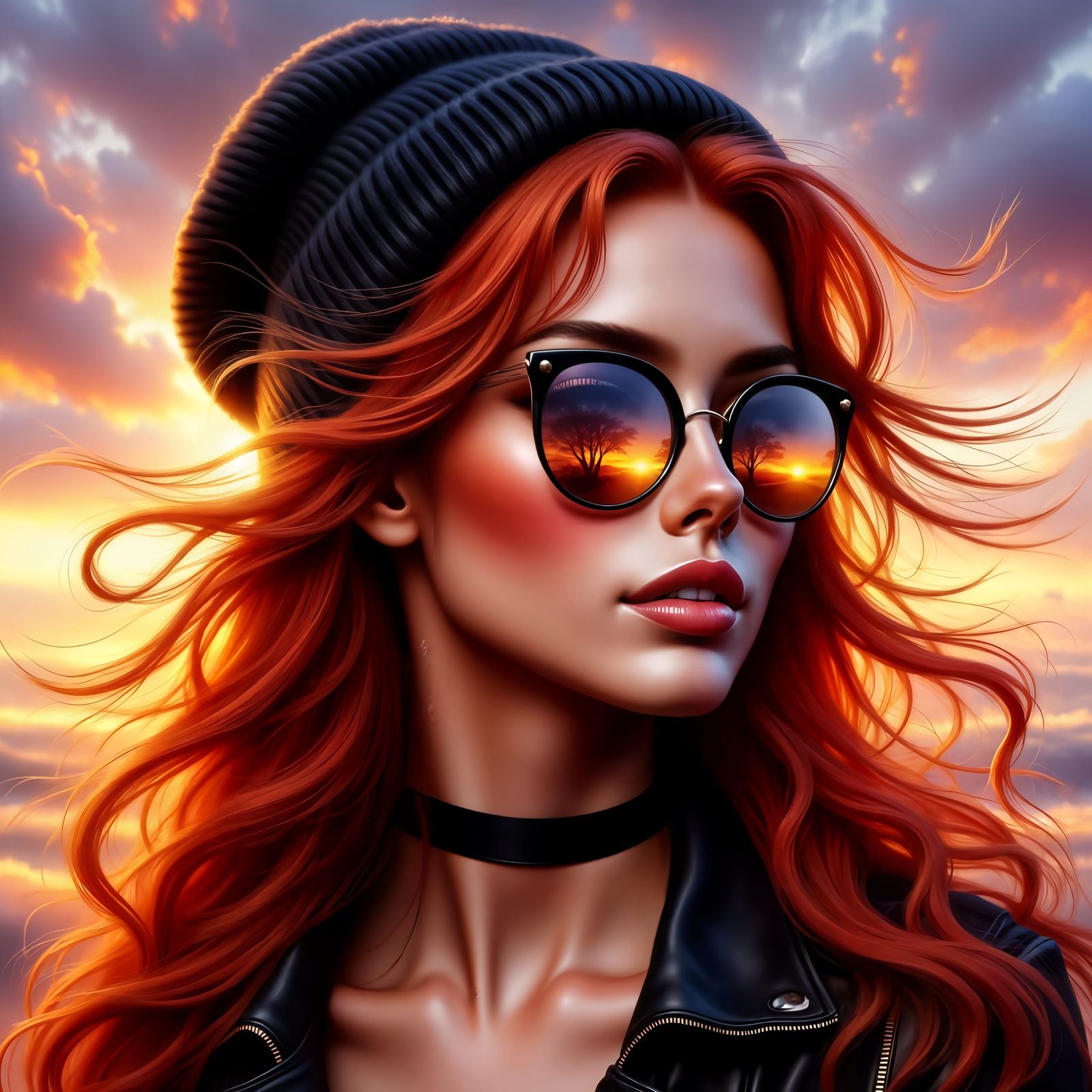 Ethereanime Goddess in Soft Impressionist Oil Painting