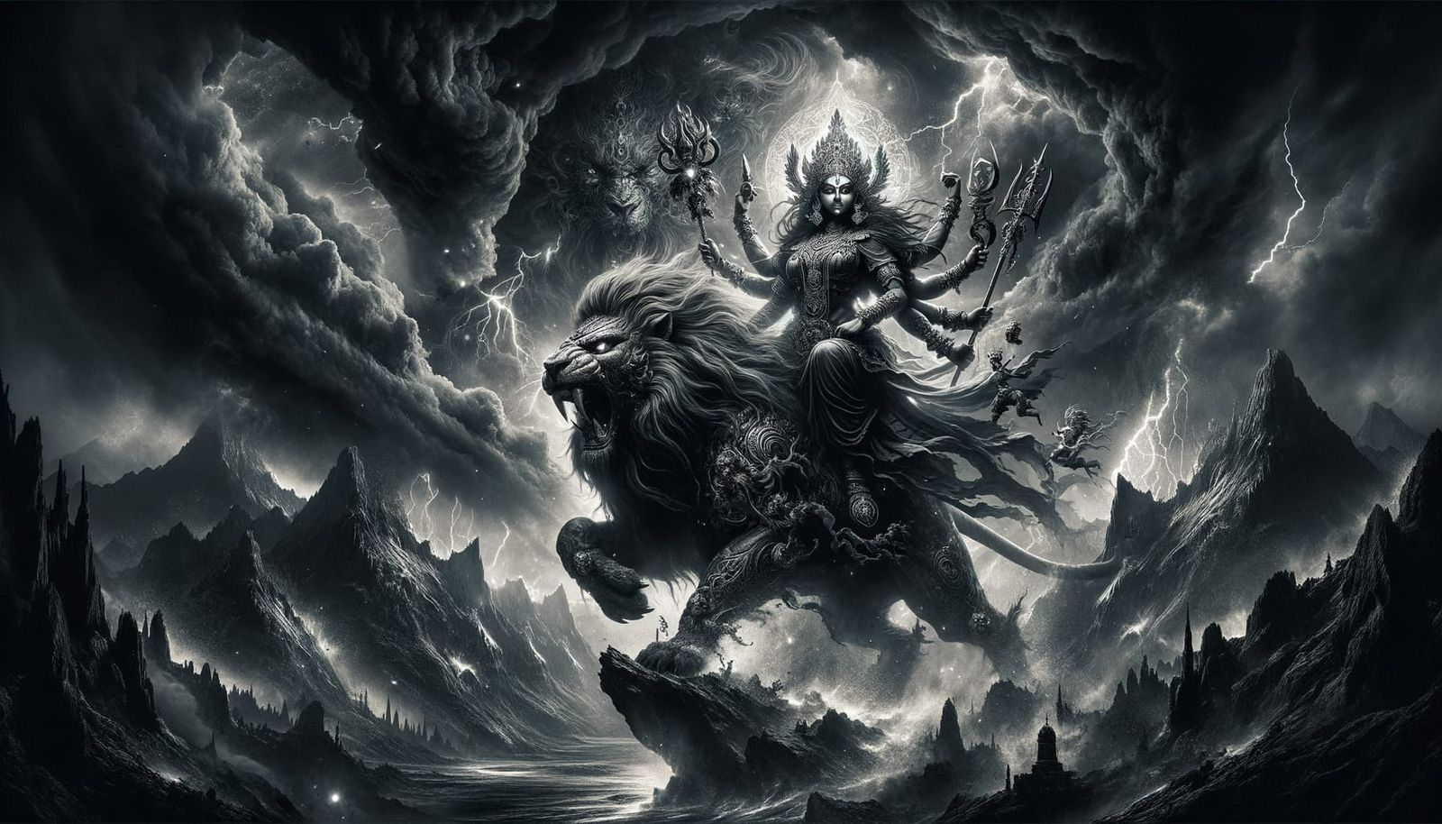 shakti in battle II [ANIMATED]