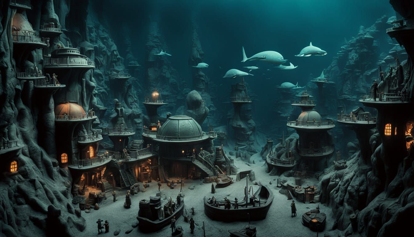 Epic German Expressionist Claymation Masterpiece in the Styl...