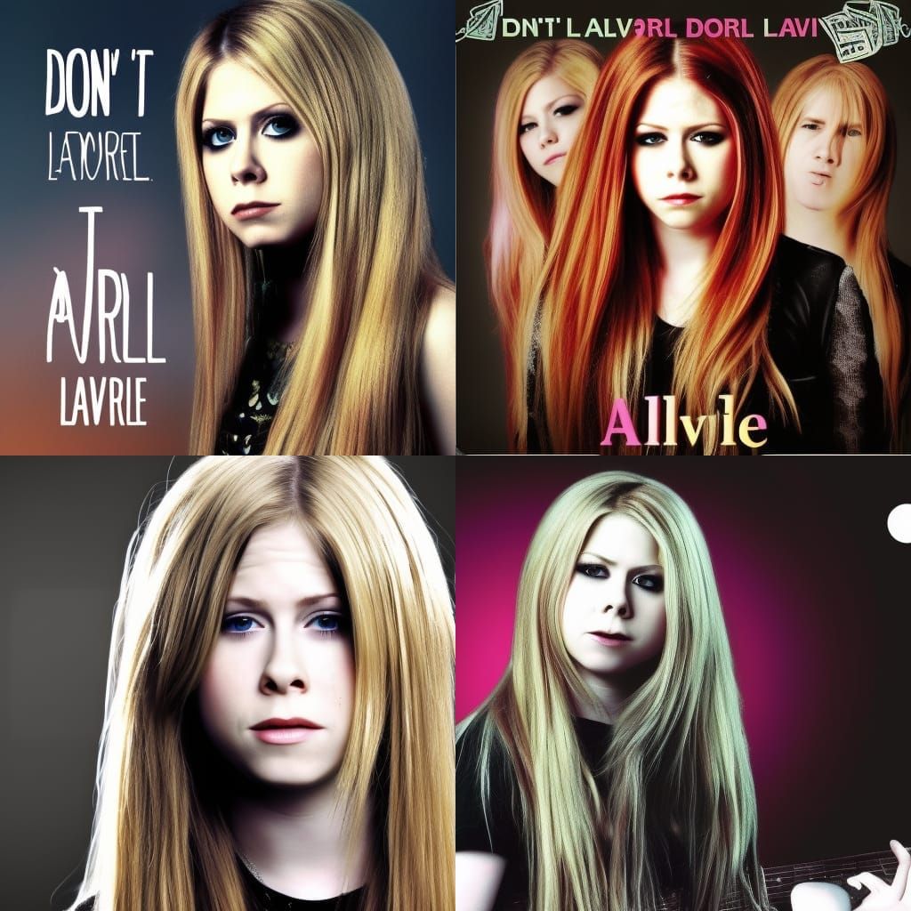 Avril Lavigne's 'Don't Tell Me' AI Interpretation