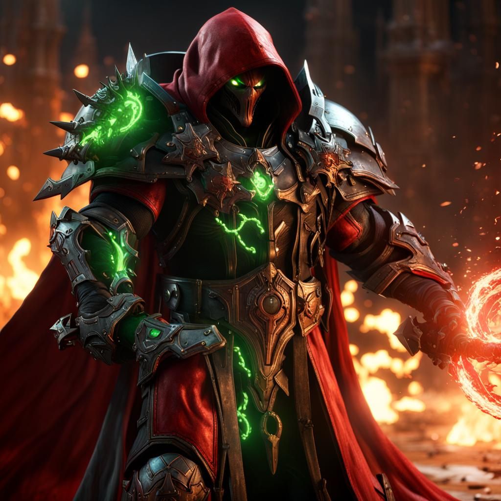 Spawn as a 3D Cinematic Antihero