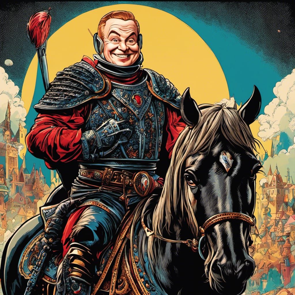 Howdy Doody as Armless Black Knight