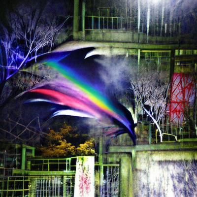 Night Rainbow: A Phantasmagoric Vision