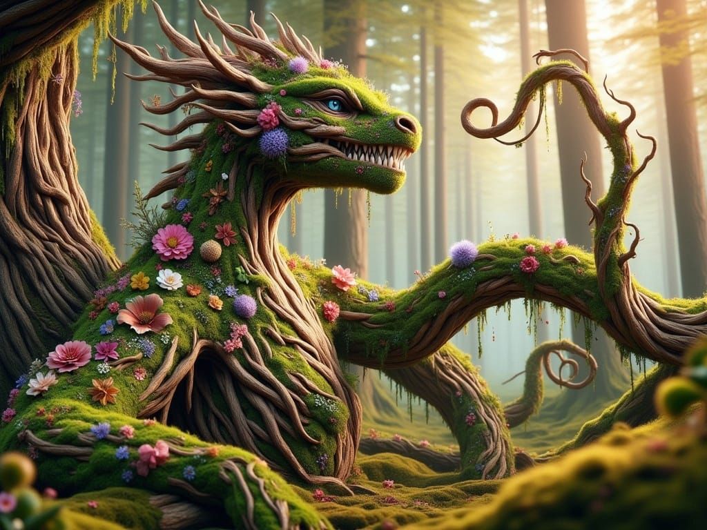 Dragon Ent Hybrid Creature Design
