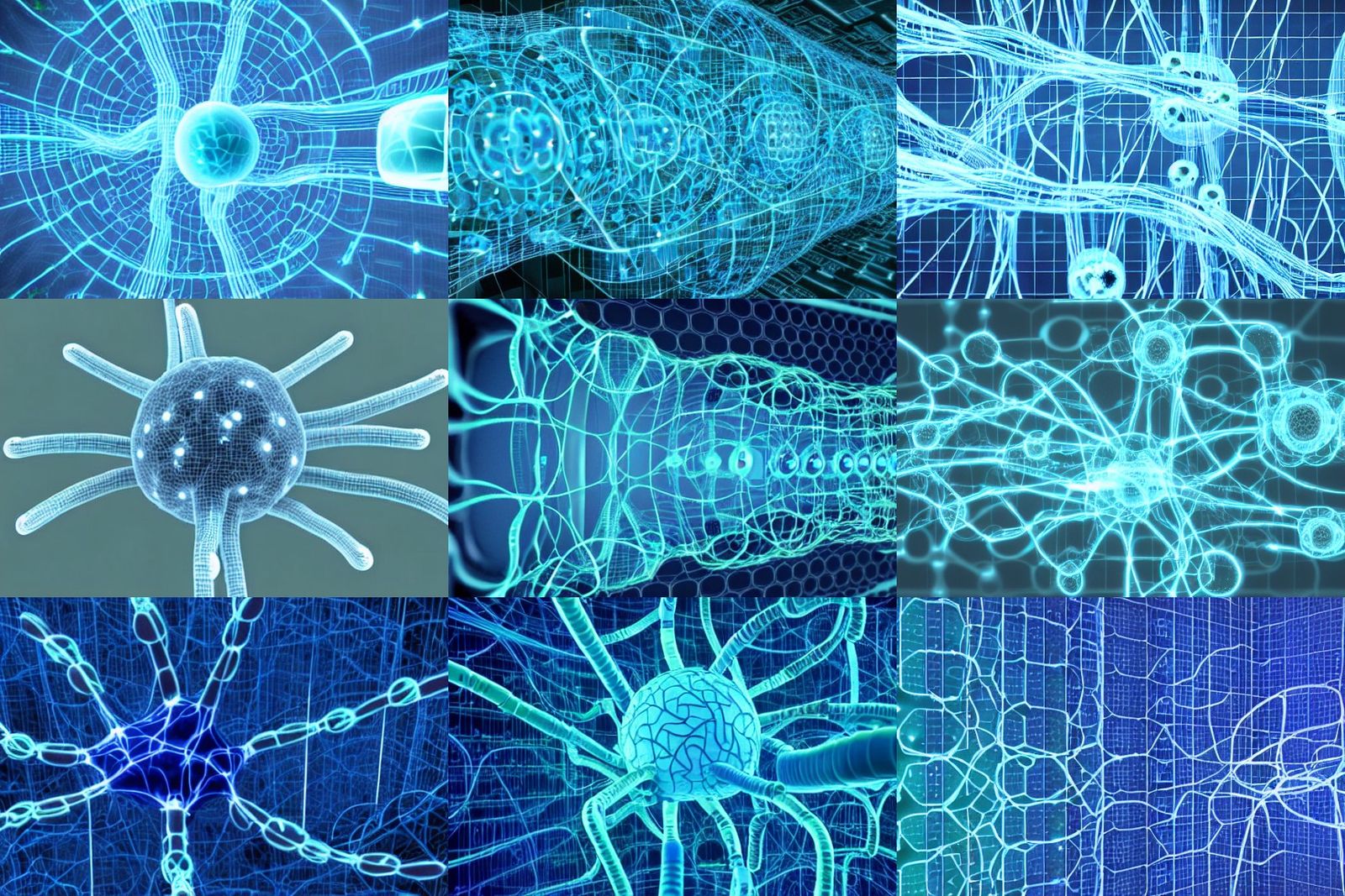 Abstract Neural Network Visualization