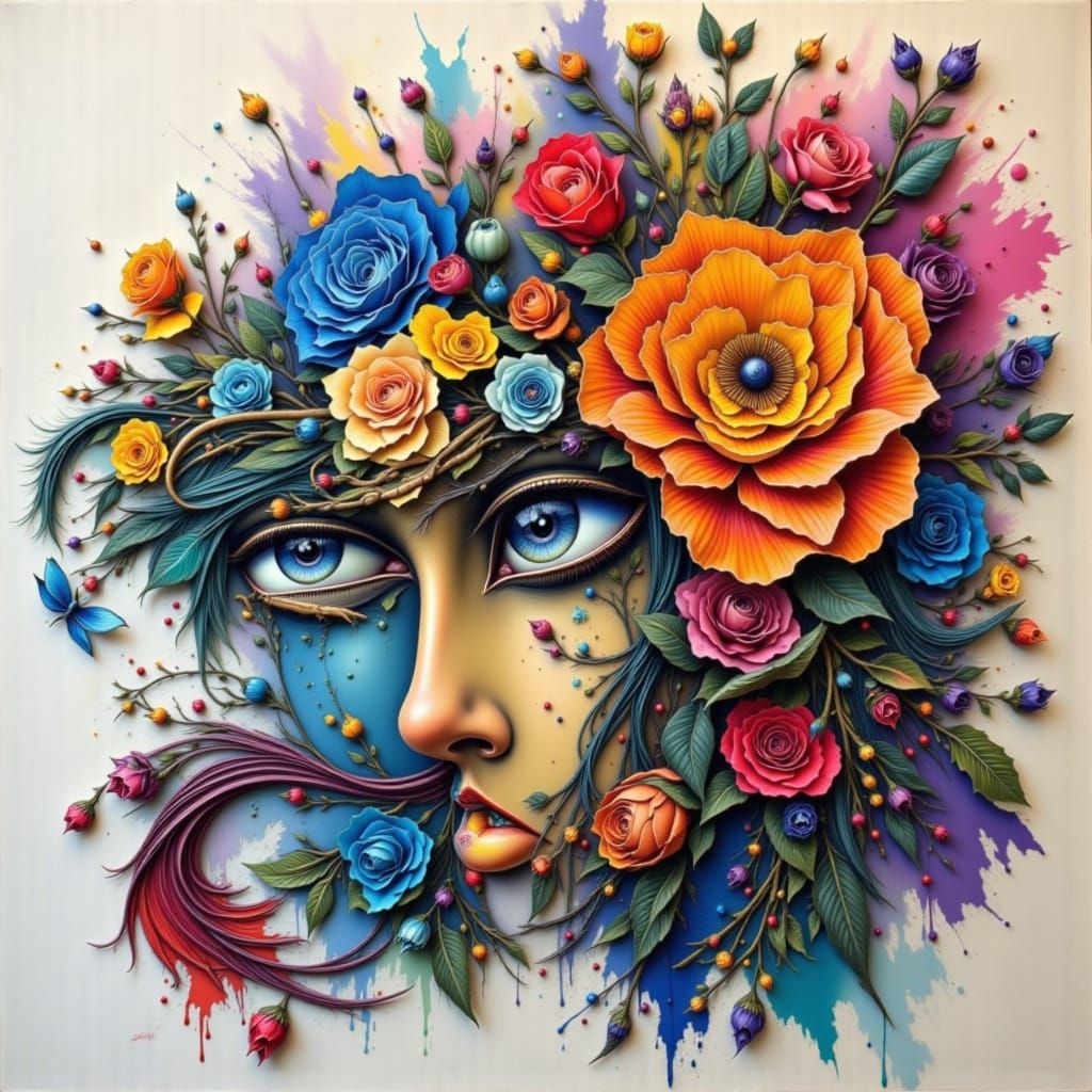 AI Generated Image - Complex Scene