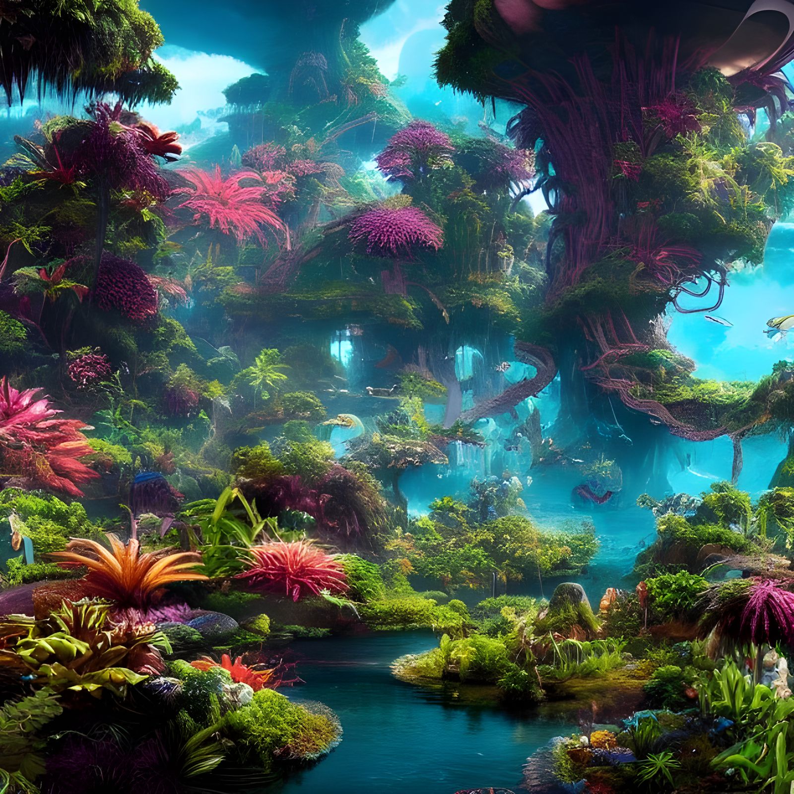 Beautiful Fantasy Jungle
