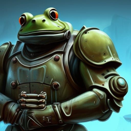 Frog in Majestic Power Armor