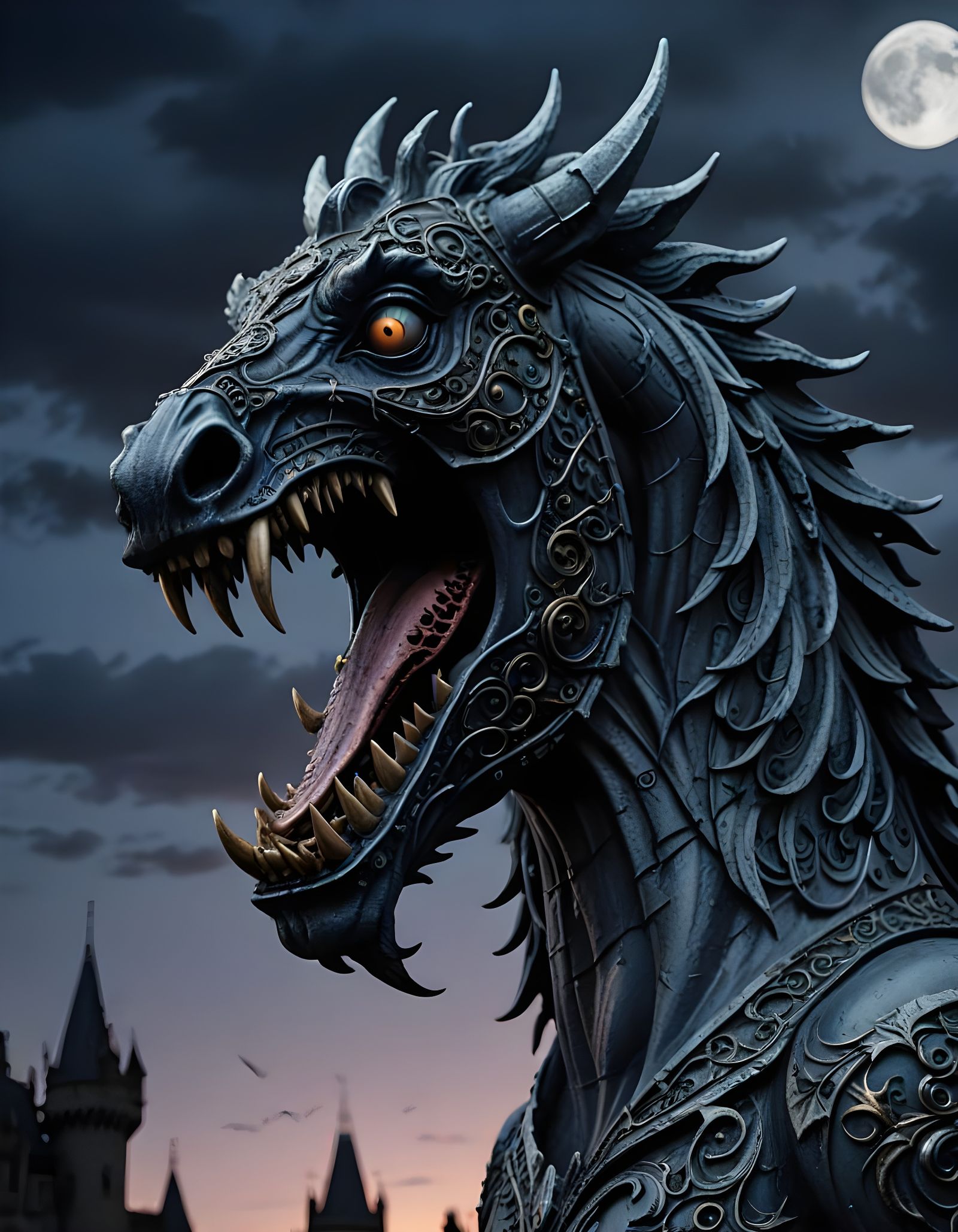 Dark Castle Nightmare: A Twisted Equine Horror