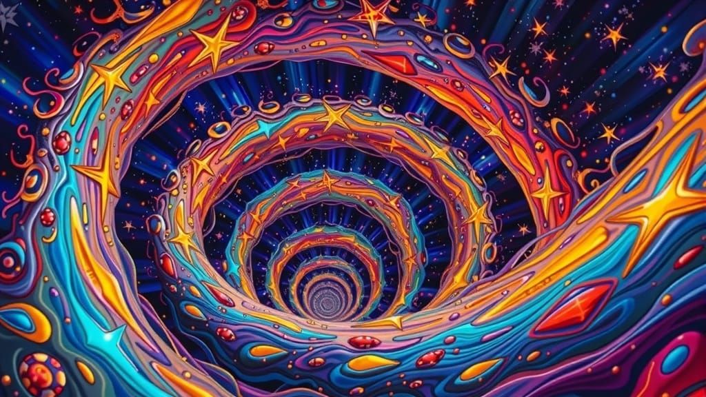 Le ciel, les étoiles, tourbillon...