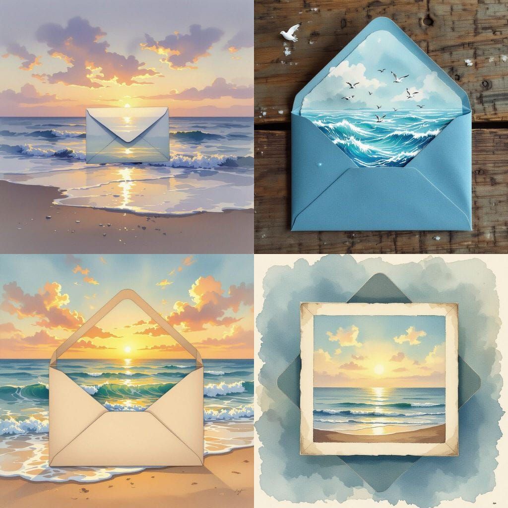 Ocean in an Envelope: A Gift of Home